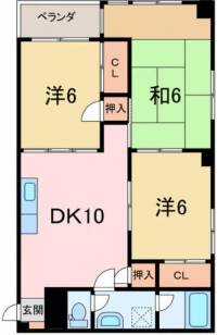 新居浜市喜光地町2丁目6松本マンション 201の外観