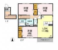 新居浜市北内町2丁目1番9号 メルベーユ・ウィット　Ａ棟 201の外観