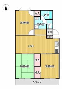 西条市喜多川420-7 西条ロイヤルハイツ 202の外観