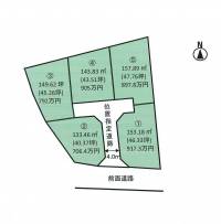 甲482-5 松山市堀江町 ②号地の区画図