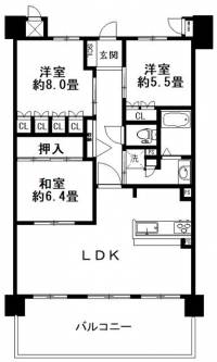 愛媛県新居浜市久保田町３丁目サーパス久保田南 の外観