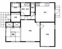 愛媛県新居浜市萩生 新居浜市萩生 一戸建 の間取り