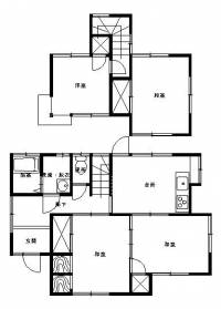 愛媛県新居浜市沢津町３丁目 新居浜市沢津町 一戸建 の間取り