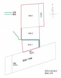 愛媛県新居浜市大生院 新居浜市大生院  の区画図