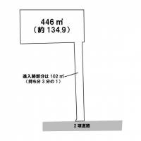 愛媛県新居浜市大生院 新居浜市大生院  の区画図