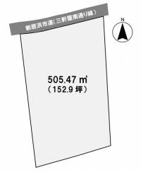 愛媛県新居浜市中村４丁目 新居浜市中村  の区画図