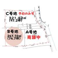 愛媛県新居浜市岸の上町１丁目 新居浜市岸の上町  の区画図