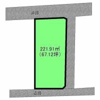 愛媛県新居浜市岸の上町１丁目 新居浜市岸の上町  の区画図