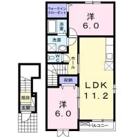 愛媛県新居浜市垣生２丁目 笑顔館Ｂ ２０３ の外観