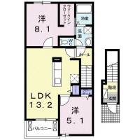 愛媛県新居浜市庄内町６丁目モンテ　ラガッツァ ２０２ の外観