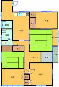 愛媛県新居浜市西連寺町２丁目 西蓮寺町２丁目貸家 の外観