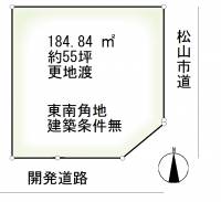 松山市谷町 松山市谷町  の区画図