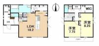 松山市余戸東4丁目312-22 松山市余戸東 一戸建 の間取り