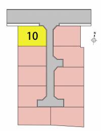 東温市志津川甲636-16ほか 東温市志津川 10号地の区画図