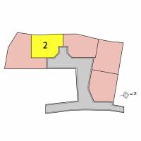 松山市石手白石甲210-7他 松山市石手白石 2号地の区画図