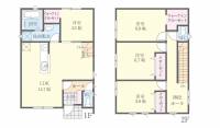 松山市保免上一丁目３９番6 松山市保免上 一戸建 フォレクス保免上の間取り