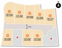 松山市別府町145番1 松山市別府町 8号地の区画図