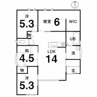 伊予郡松前町昌農内626-3 伊予郡松前町昌農内 一戸建 松前町昌農内2号地の間取り