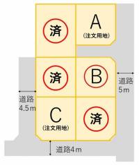 大洲市田口 大洲市田口  の区画図