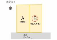 松山市北斎院町 松山市北斎院町  の区画図