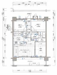 松山市南久米町378-1 ジェイシティ久米駅前 303の間取り