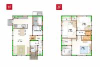 松山市古川北 松山市古川北 一戸建 の間取り
