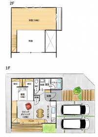 松山市吉藤３丁目 松山市吉藤 一戸建 吉藤三丁目の間取り