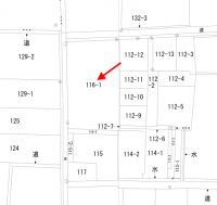 松山市馬木町116-1 松山市馬木町 の区画図