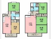 新居浜市上泉町13-52 クローバーハウス（二棟10戸） の間取り