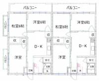 西条市樋之口 西条市樋之口売アパート の間取り