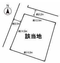 愛媛県松山市中西内501番1 松山市中西内  の区画図