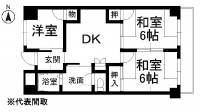 愛媛県松山市北斎院町750-1 北斎院町一棟売マンション の間取り