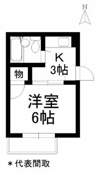 愛媛県松山市木屋町3丁目6番7 木屋町3丁目一棟売マンション の間取り