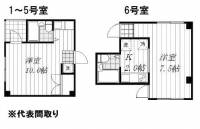 愛媛県松山市大街道3丁目5番4 大街道3丁目一棟売マンション の間取り