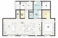 新居浜市久保田町2丁目甲1067-1 新居浜市久保田町 一戸建 新居浜市久保田町　一戸建の間取り