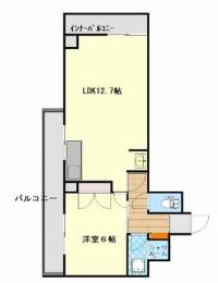 愛媛県四国中央市妻鳥町1010-8共和第３ビル　川之江の1LDK賃貸マンション 203の外観