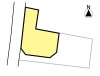 松山市余戸中1丁目6-14 松山市余戸中 1号地の区画図