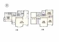 松山市南久米町578-12 松山市南久米町 一戸建 の間取り