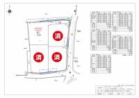 東温市志津川甲677-1 東温市志津川 4号地の区画図