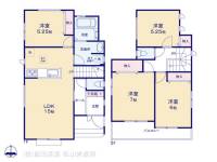 松山市市坪北1-5-7 松山市市坪北 一戸建 ハートフルタウン市坪北B号棟の間取り