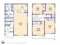 松山市市坪北1-5-7 松山市市坪北 一戸建 ハートフルタウン市坪北E号棟の間取り