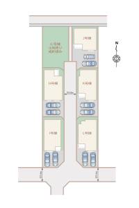 松山市市坪北1丁目122番 松山市市坪北 一戸建 ハートフルタウン市坪北H号棟の間取り