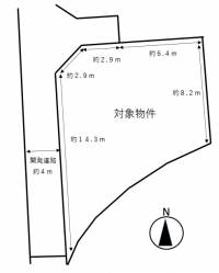 松山市溝辺町 松山市溝辺町 の区画図