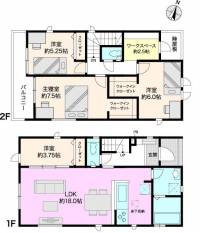 高知市針木東町11-16 高知市針木東町 一戸建 ３号棟の間取り