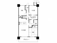 高知県高知市北久保11-20 アルファステイツ北久保Ⅱ 302 の間取り