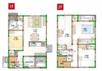 高知県高知市百石町４丁目213-29 高知市百石町 一戸建 の間取り