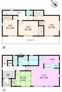 高知県高知市仲田町7 高知市仲田町 一戸建 の間取り