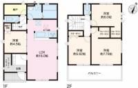 高知県高知市桟橋通３丁目12 高知市桟橋通 一戸建 の間取り