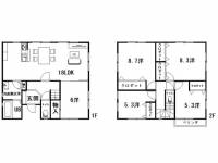 高知県高知市春野町南ケ丘９丁目1-2 高知市春野町南ケ丘 一戸建 の間取り