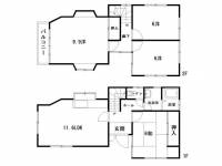 高知県高知市福井町490-33 高知市福井町 一戸建 の間取り